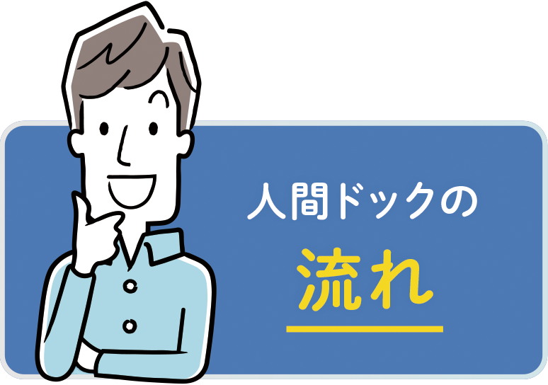 人間ドックの流れ